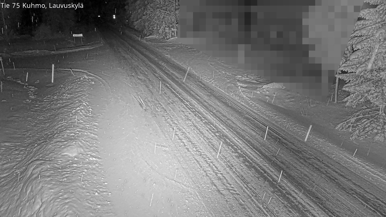 Kelikamerat Kuva Tie 75 Kuhmo, Lauvuskylä, Kuhmo, Kainuu