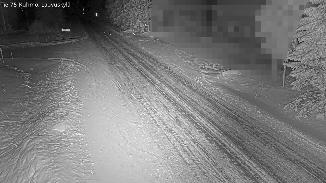 Kelikamerat Kuva Tie 75 Kuhmo, Lauvuskylä, Kuhmo, Kainuu