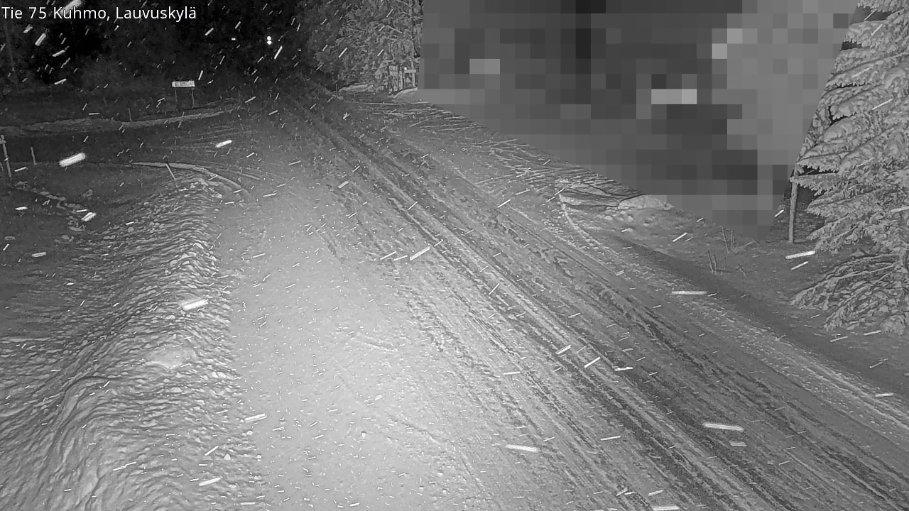 Kelikamerat Kuva Tie 75 Kuhmo, Lauvuskylä, Kuhmo, Kainuu