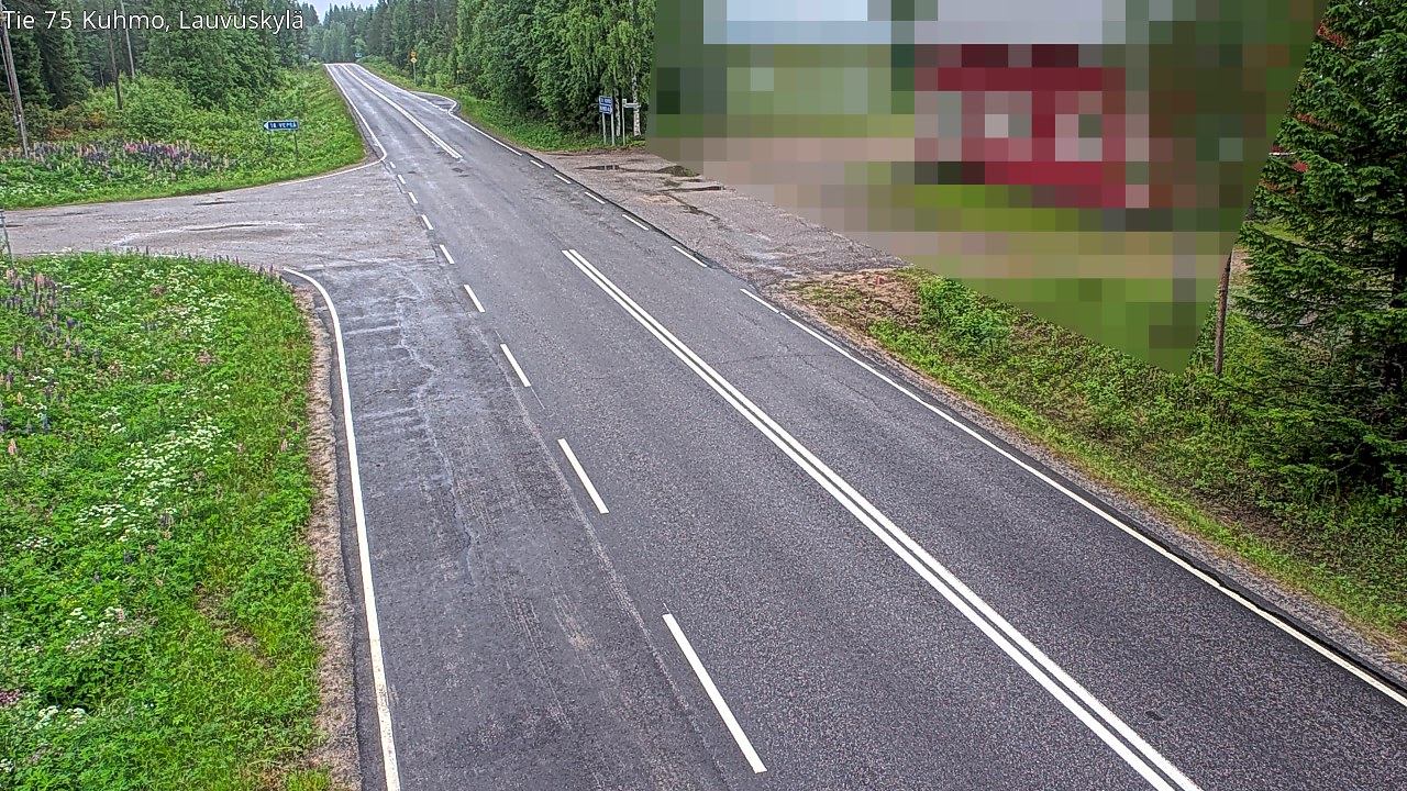 Kelikamerat Kuva Tie 75 Kuhmo, Lauvuskylä, Kuhmo, Kainuu