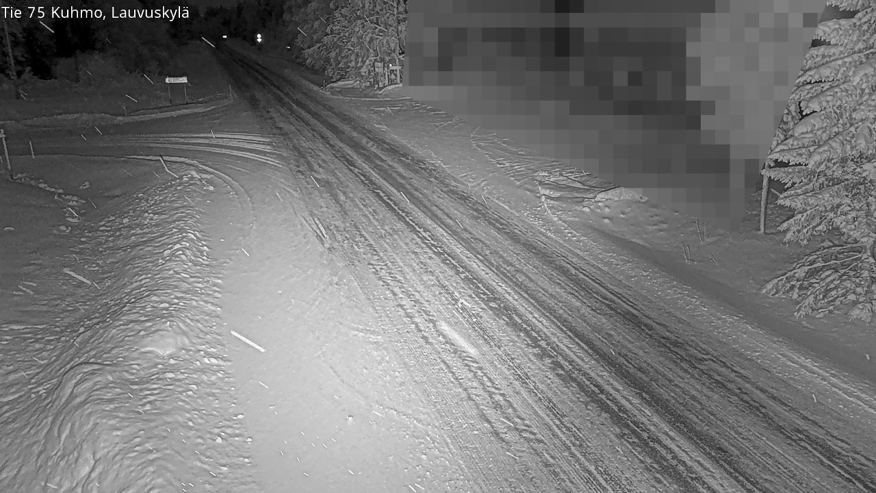 Kelikamerat Kuva Tie 75 Kuhmo, Lauvuskylä, Kuhmo, Kainuu