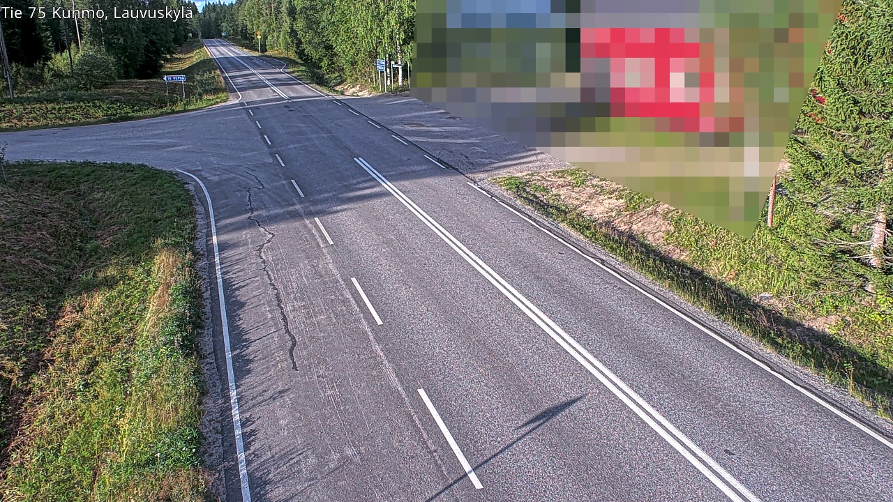 Kelikamerat Kuva Tie 75 Kuhmo, Lauvuskylä, Kuhmo, Kainuu