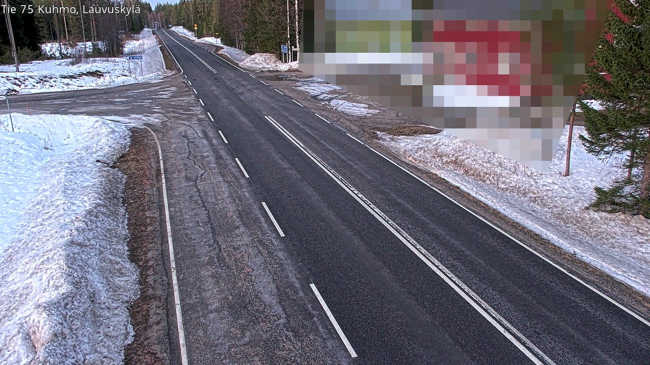 Kelikamerat Kuva Tie 75 Kuhmo, Lauvuskylä, Kuhmo, Kainuu