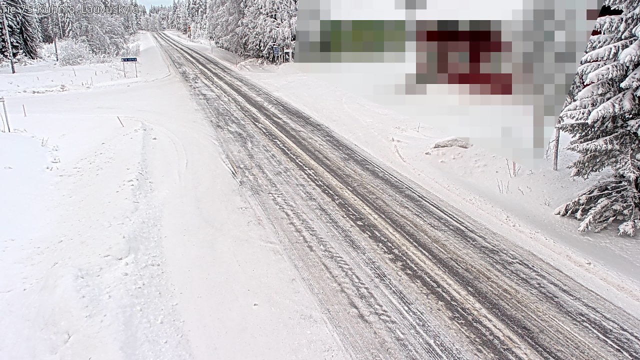 Kelikamerat Kuva Tie 75 Kuhmo, Lauvuskylä, Kuhmo, Kainuu