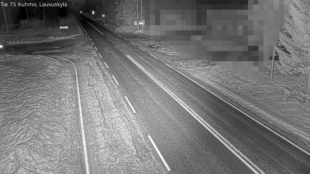 Kelikamerat Kuva Tie 75 Kuhmo, Lauvuskylä, Kuhmo, Kainuu