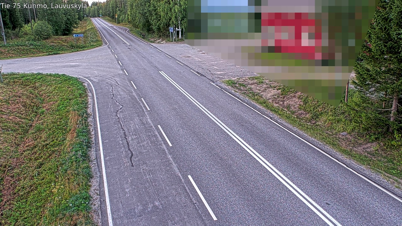 Kelikamerat Kuva Tie 75 Kuhmo, Lauvuskylä, Kuhmo, Kainuu