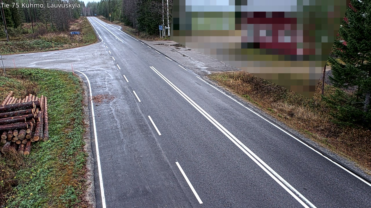 Kelikamerat Kuva Tie 75 Kuhmo, Lauvuskylä, Kuhmo, Kainuu