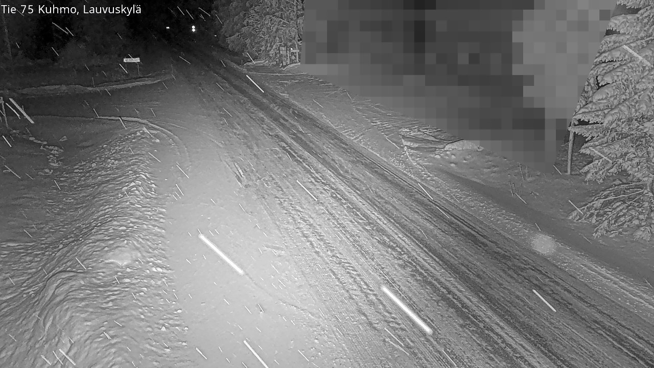 Kelikamerat Kuva Tie 75 Kuhmo, Lauvuskylä, Kuhmo, Kainuu