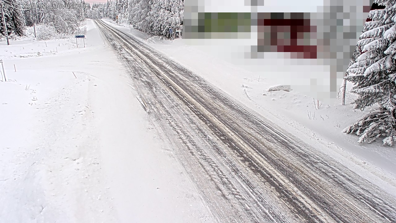 Kelikamerat Kuva Tie 75 Kuhmo, Lauvuskylä, Kuhmo, Kainuu