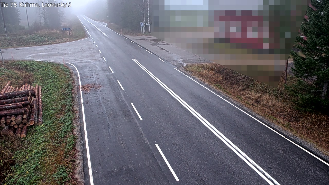 Kelikamerat Kuva Tie 75 Kuhmo, Lauvuskylä, Kuhmo, Kainuu