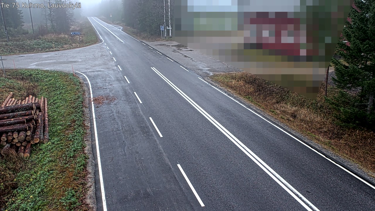 Kelikamerat Kuva Tie 75 Kuhmo, Lauvuskylä, Kuhmo, Kainuu