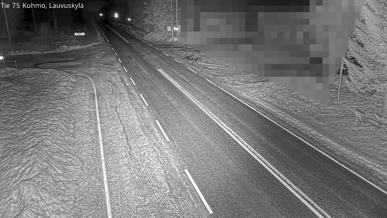 Kelikamerat Kuva Tie 75 Kuhmo, Lauvuskylä, Kuhmo, Kainuu