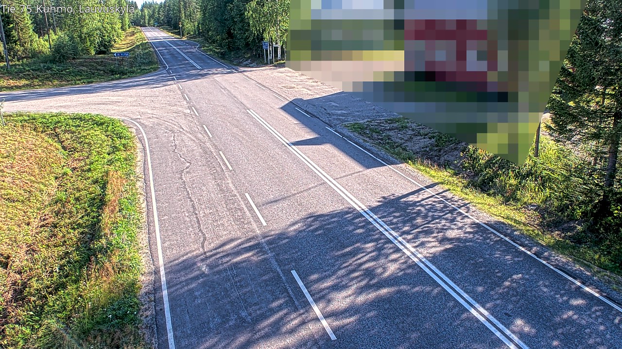 Kelikamerat Kuva Tie 75 Kuhmo, Lauvuskylä, Kuhmo, Kainuu
