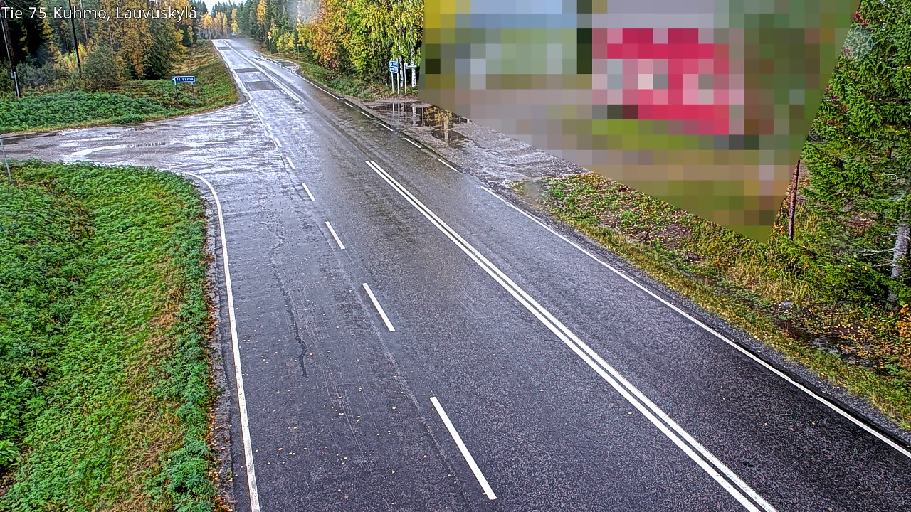 Kelikamerat Kuva Tie 75 Kuhmo, Lauvuskylä, Kuhmo, Kainuu
