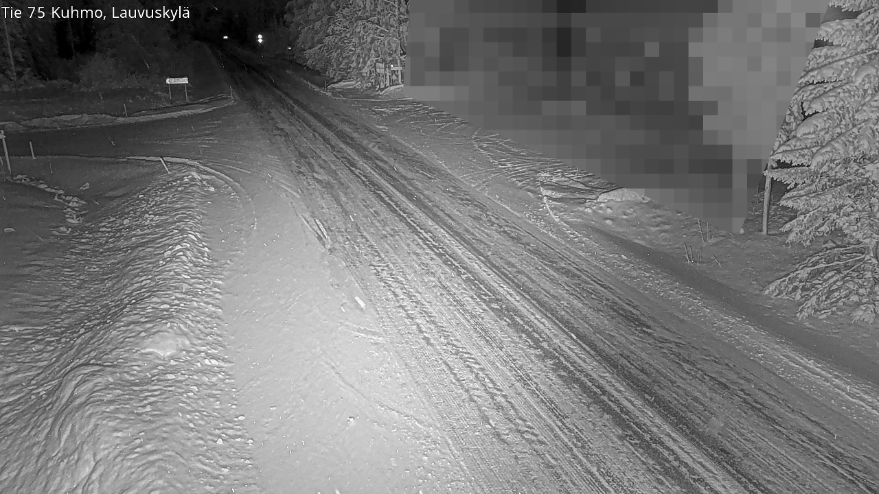 Kelikamerat Kuva Tie 75 Kuhmo, Lauvuskylä, Kuhmo, Kainuu