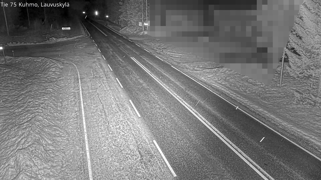 Kelikamerat Kuva Tie 75 Kuhmo, Lauvuskylä, Kuhmo, Kainuu