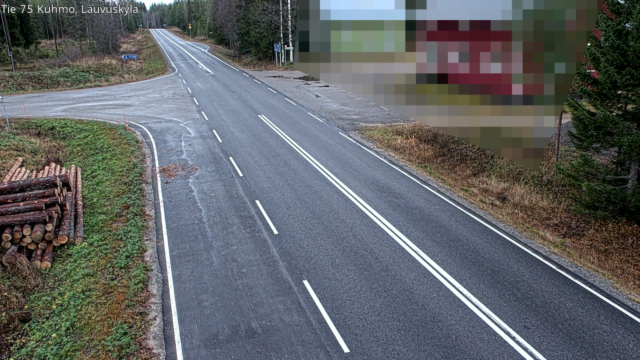 Kelikamerat Kuva Tie 75 Kuhmo, Lauvuskylä, Kuhmo, Kainuu