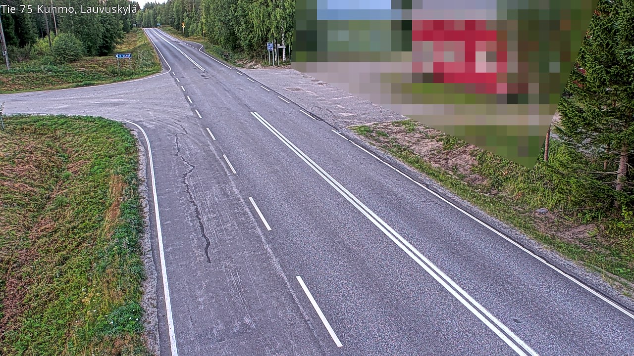 Kelikamerat Kuva Tie 75 Kuhmo, Lauvuskylä, Kuhmo, Kainuu