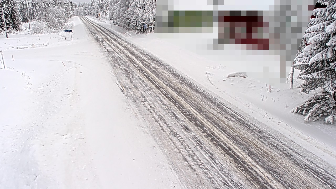 Kelikamerat Kuva Tie 75 Kuhmo, Lauvuskylä, Kuhmo, Kainuu