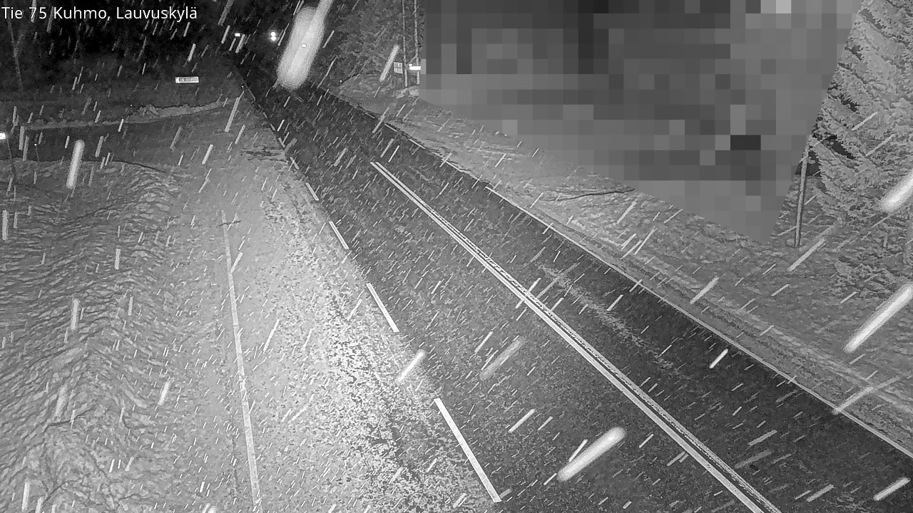 Kelikamerat Kuva Tie 75 Kuhmo, Lauvuskylä, Kuhmo, Kainuu