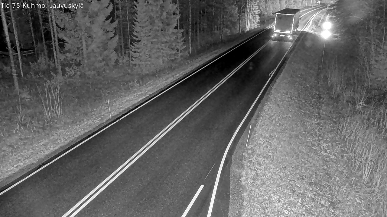 Kelikamerat Kuva Tie 75 Kuhmo, Lauvuskylä, Kuhmo, Kainuu