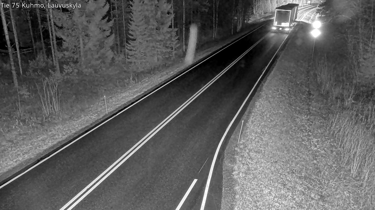 Kelikamerat Kuva Tie 75 Kuhmo, Lauvuskylä, Kuhmo, Kainuu