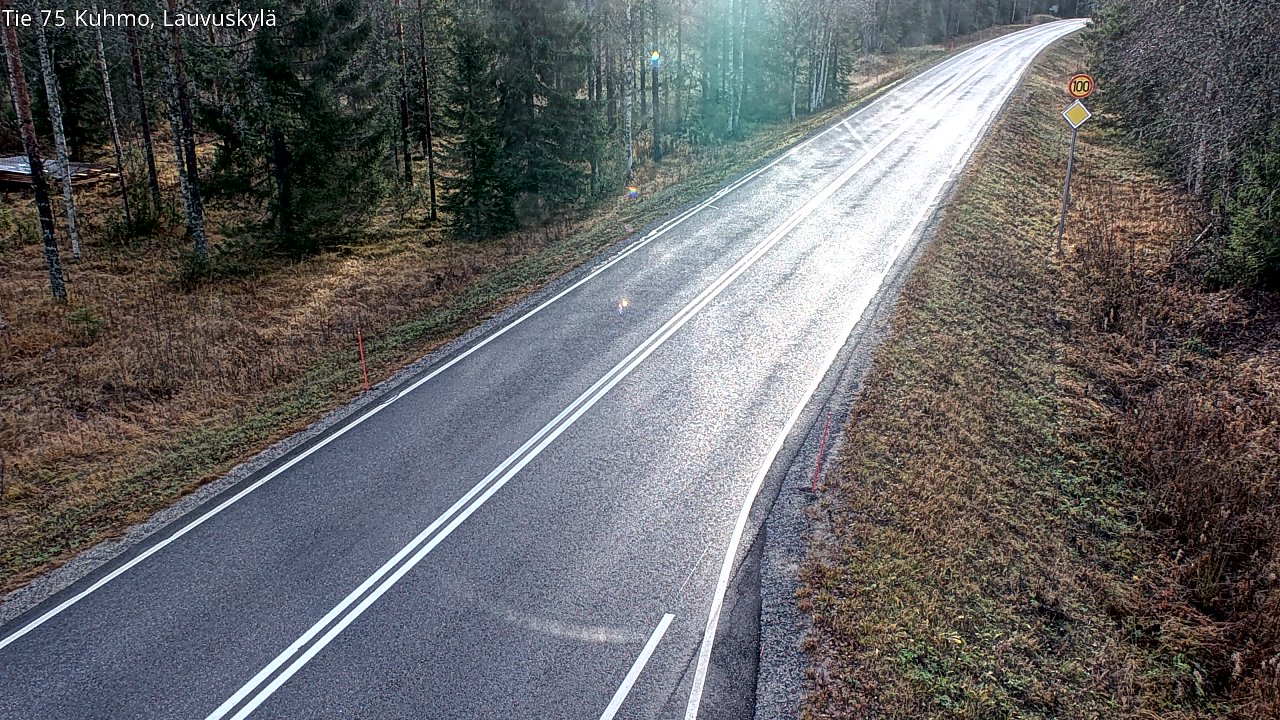 Kelikamerat Kuva Tie 75 Kuhmo, Lauvuskylä, Kuhmo, Kainuu
