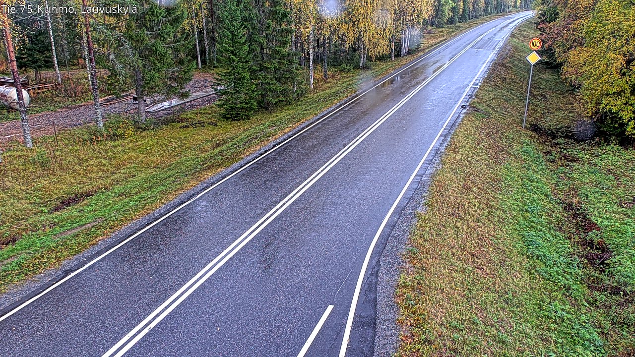 Kelikamerat Kuva Tie 75 Kuhmo, Lauvuskylä, Kuhmo, Kainuu