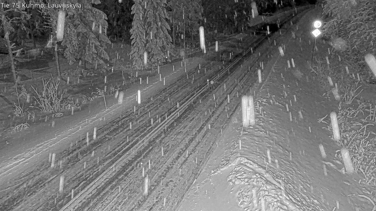 Kelikamerat Kuva Tie 75 Kuhmo, Lauvuskylä, Kuhmo, Kainuu