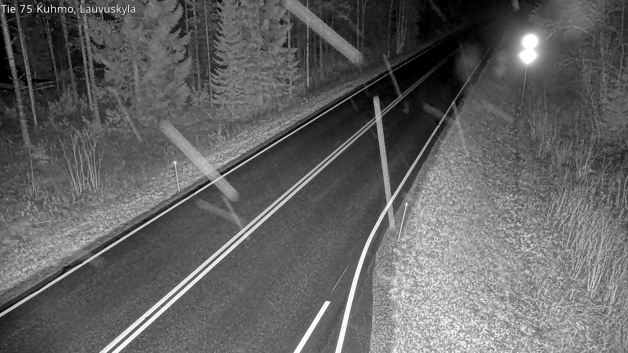 Kelikamerat Kuva Tie 75 Kuhmo, Lauvuskylä, Kuhmo, Kainuu