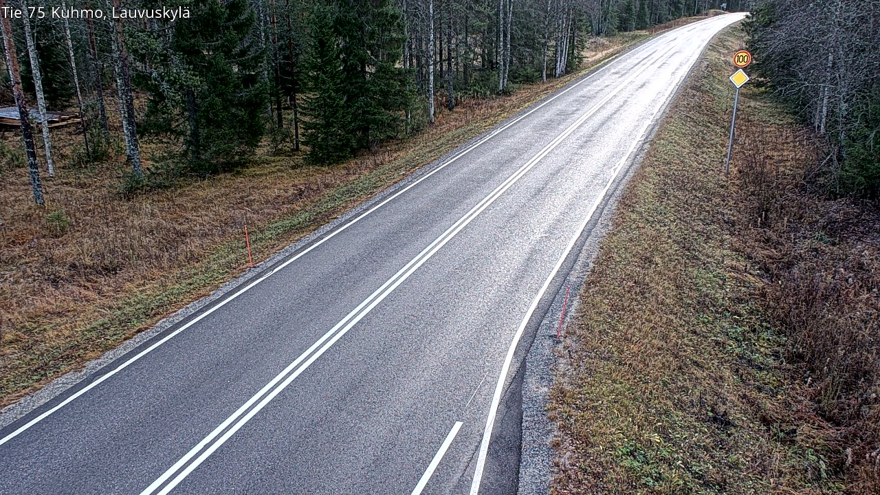 Kelikamerat Kuva Tie 75 Kuhmo, Lauvuskylä, Kuhmo, Kainuu