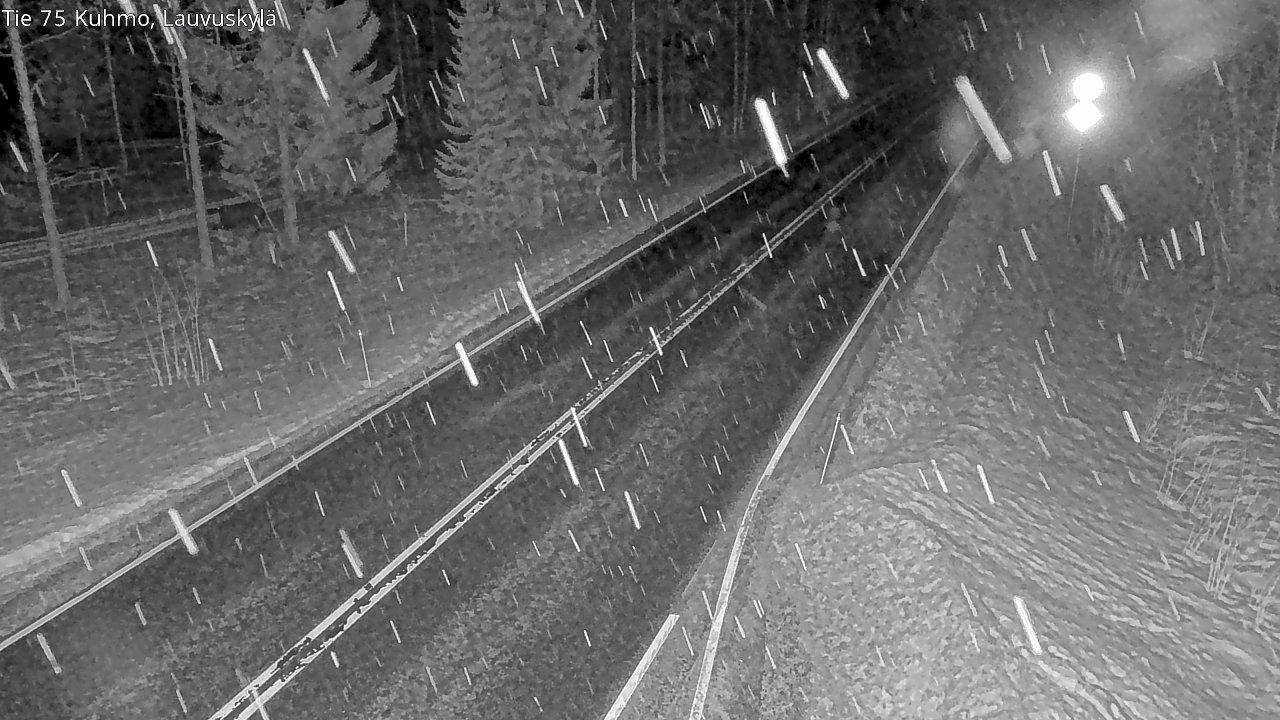 Kelikamerat Kuva Tie 75 Kuhmo, Lauvuskylä, Kuhmo, Kainuu