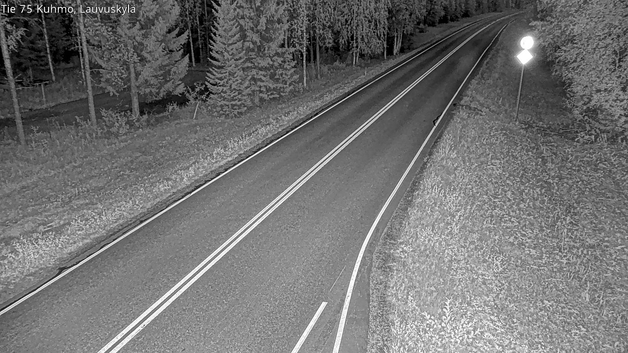 Kelikamerat Kuva Tie 75 Kuhmo, Lauvuskylä, Kuhmo, Kainuu