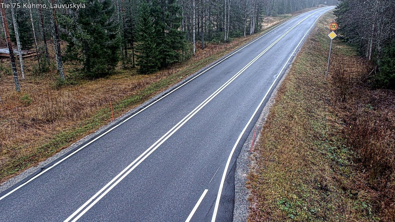 Kelikamerat Kuva Tie 75 Kuhmo, Lauvuskylä, Kuhmo, Kainuu