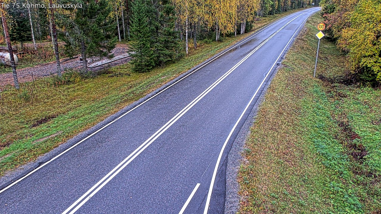 Kelikamerat Kuva Tie 75 Kuhmo, Lauvuskylä, Kuhmo, Kainuu