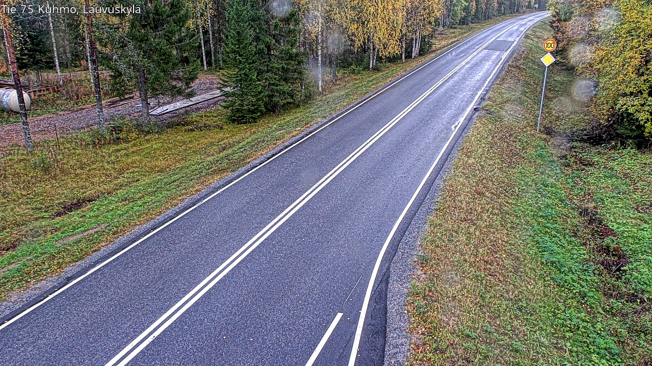 Kelikamerat Kuva Tie 75 Kuhmo, Lauvuskylä, Kuhmo, Kainuu