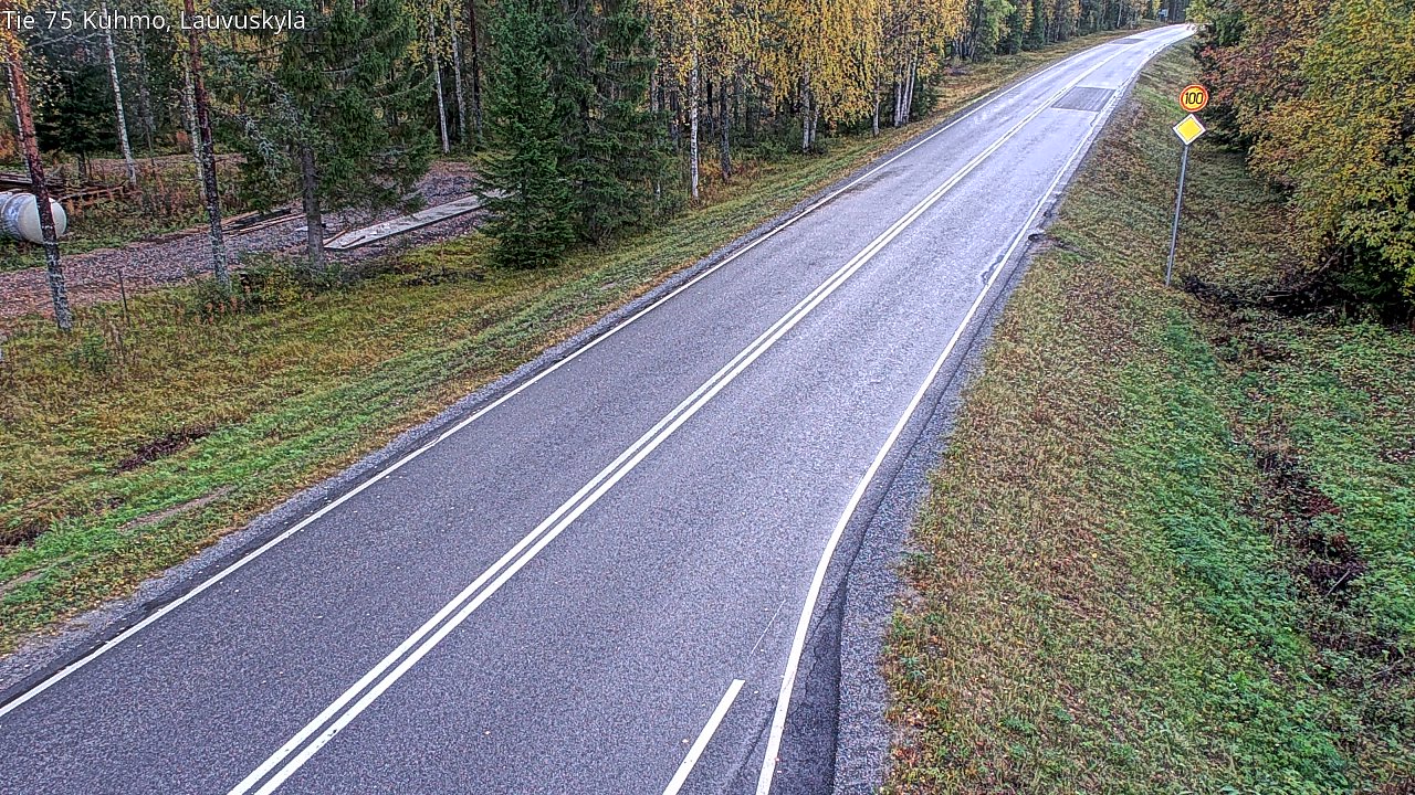 Kelikamerat Kuva Tie 75 Kuhmo, Lauvuskylä, Kuhmo, Kainuu