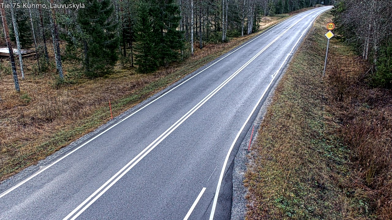 Kelikamerat Kuva Tie 75 Kuhmo, Lauvuskylä, Kuhmo, Kainuu