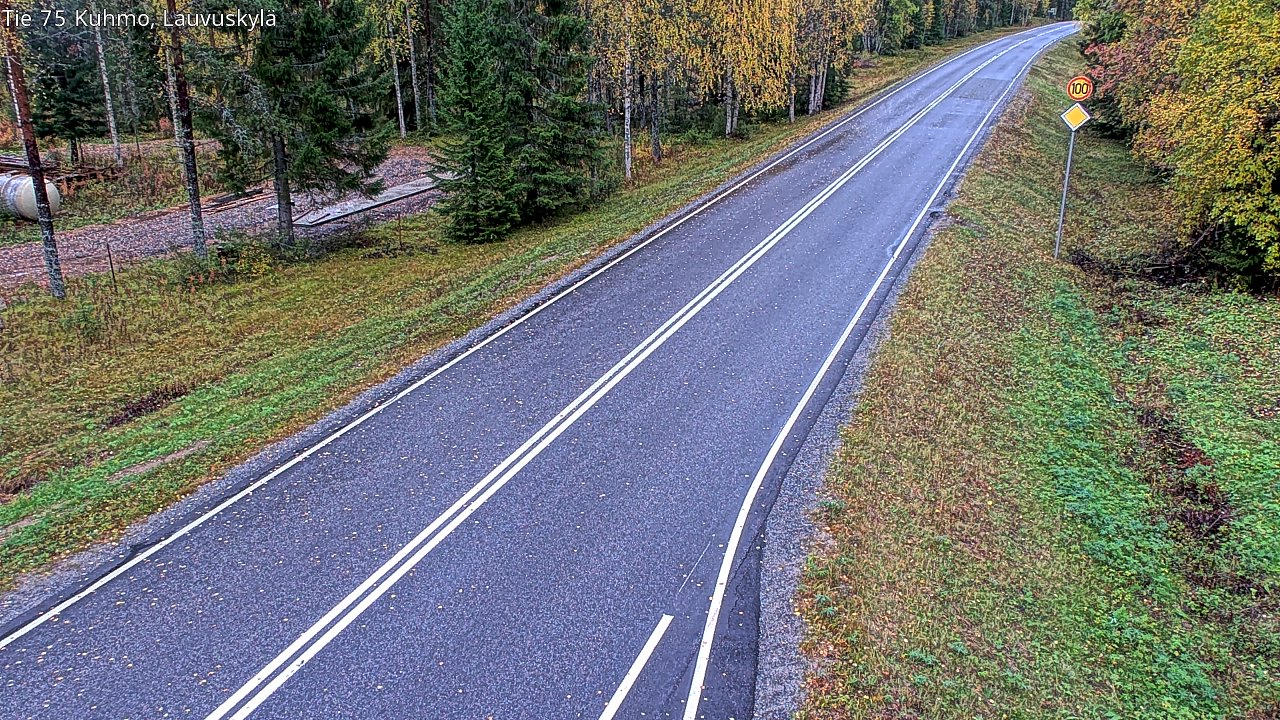 Kelikamerat Kuva Tie 75 Kuhmo, Lauvuskylä, Kuhmo, Kainuu