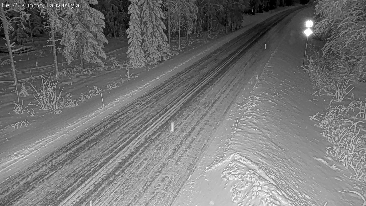 Kelikamerat Kuva Tie 75 Kuhmo, Lauvuskylä, Kuhmo, Kainuu