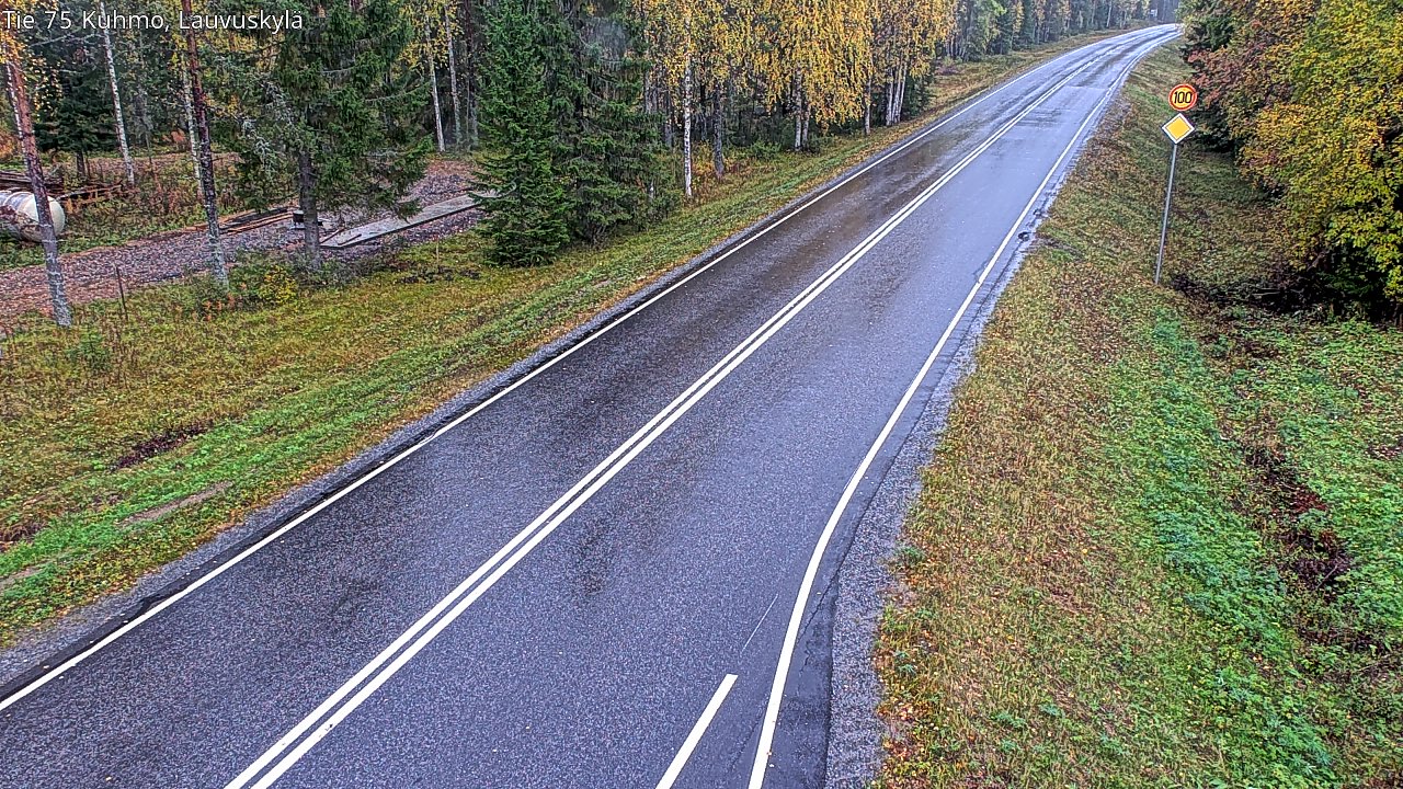 Kelikamerat Kuva Tie 75 Kuhmo, Lauvuskylä, Kuhmo, Kainuu