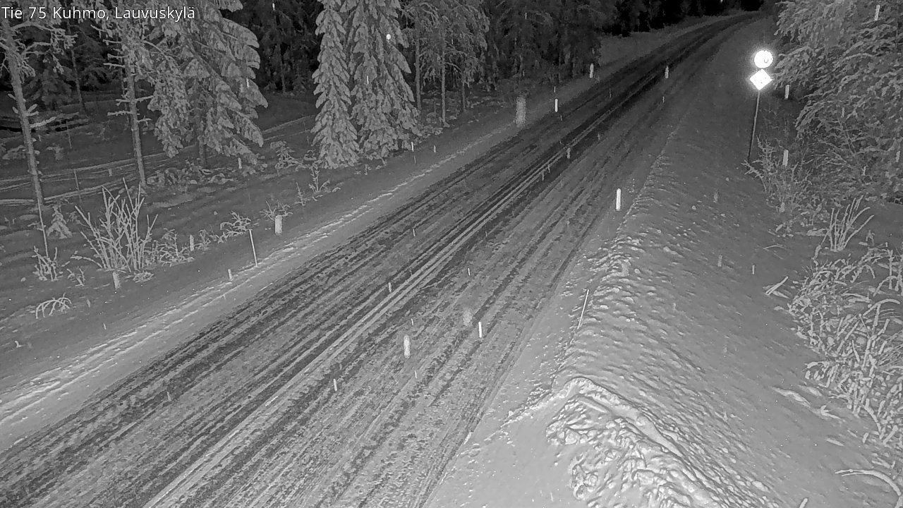 Kelikamerat Kuva Tie 75 Kuhmo, Lauvuskylä, Kuhmo, Kainuu