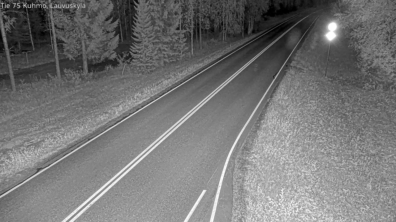 Kelikamerat Kuva Tie 75 Kuhmo, Lauvuskylä, Kuhmo, Kainuu