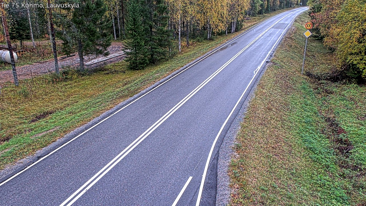 Kelikamerat Kuva Tie 75 Kuhmo, Lauvuskylä, Kuhmo, Kainuu