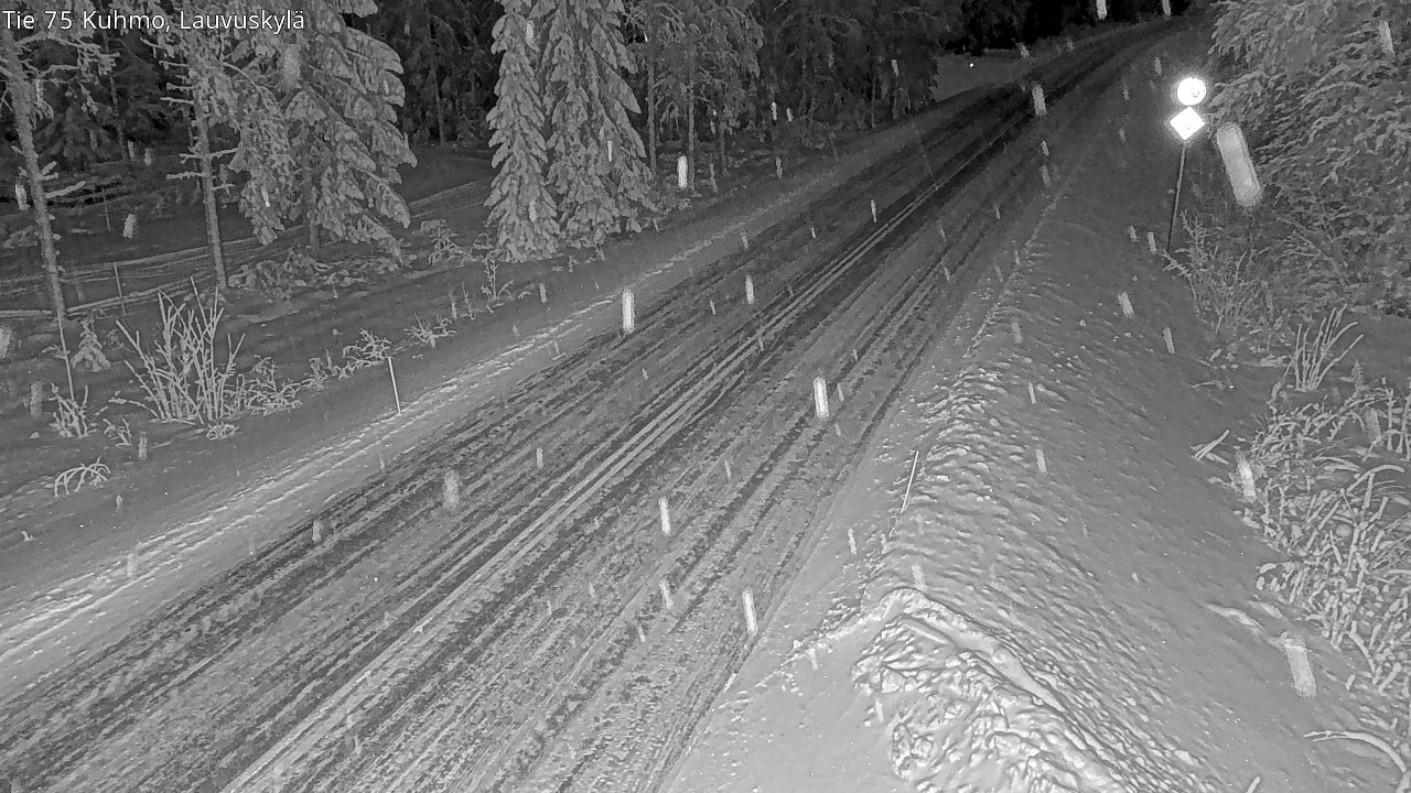 Kelikamerat Kuva Tie 75 Kuhmo, Lauvuskylä, Kuhmo, Kainuu