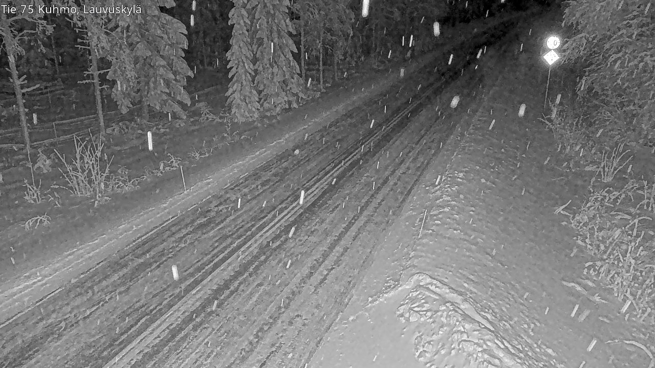 Kelikamerat Kuva Tie 75 Kuhmo, Lauvuskylä, Kuhmo, Kainuu