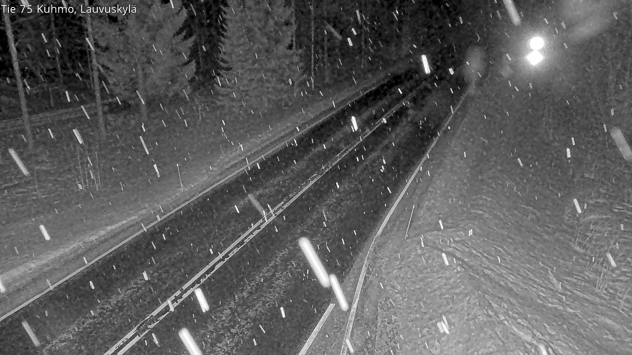 Kelikamerat Kuva Tie 75 Kuhmo, Lauvuskylä, Kuhmo, Kainuu