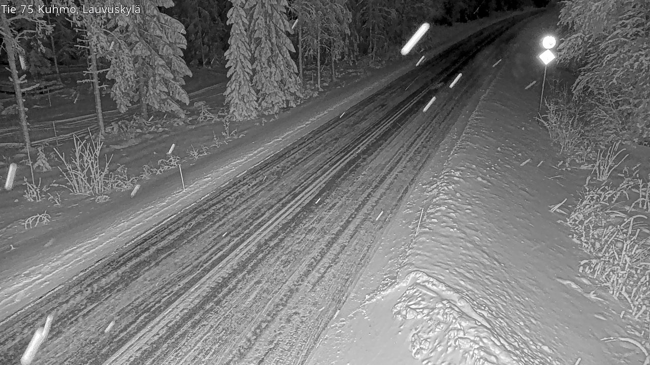 Kelikamerat Kuva Tie 75 Kuhmo, Lauvuskylä, Kuhmo, Kainuu