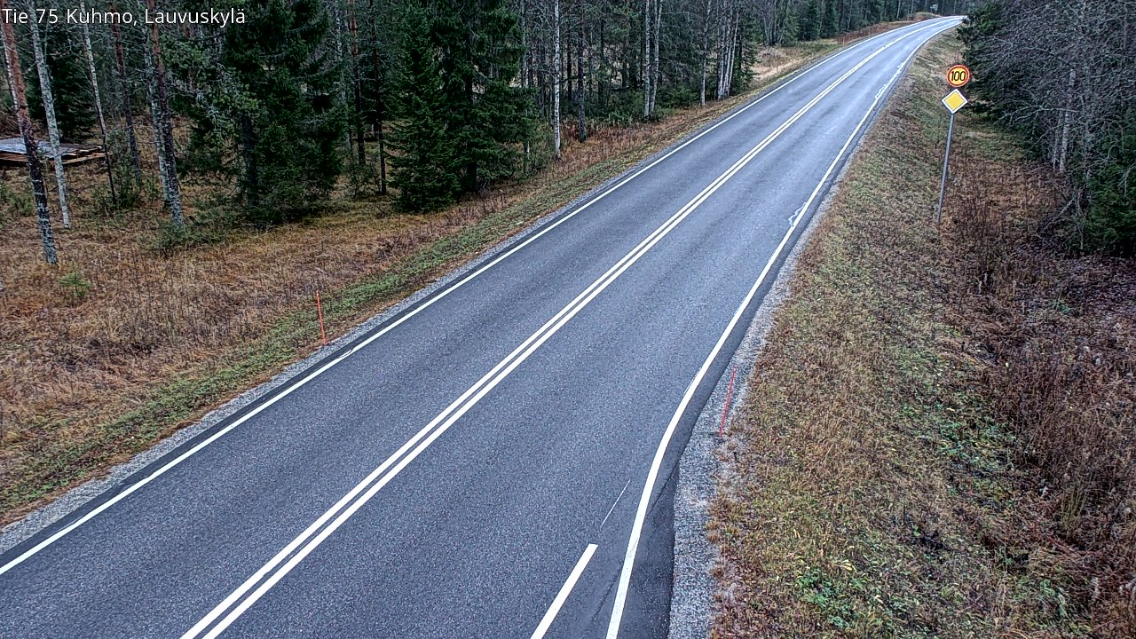 Kelikamerat Kuva Tie 75 Kuhmo, Lauvuskylä, Kuhmo, Kainuu