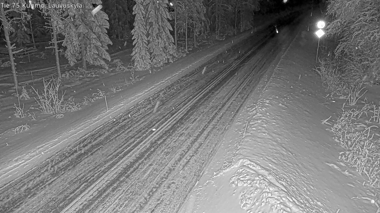 Kelikamerat Kuva Tie 75 Kuhmo, Lauvuskylä, Kuhmo, Kainuu